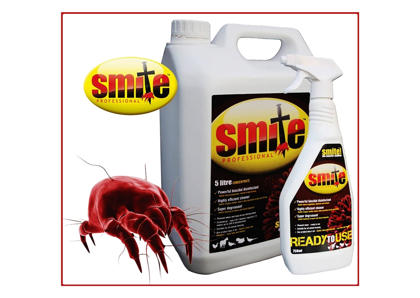 Smite Professional - Ready-to-Use Trigger Spray 750ml - Buy Online SPR Centre UK