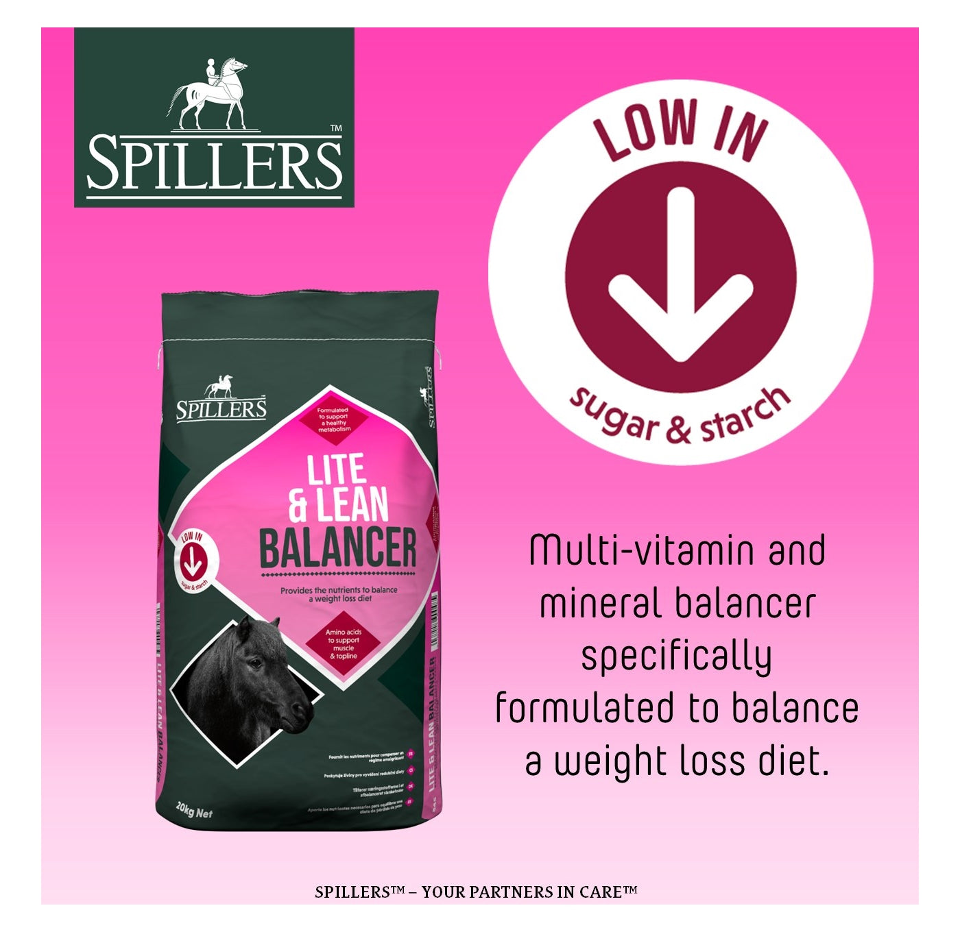 Spillers Lite & Lean Balancer | Horse Feed - Buy Online SPR Centre UK