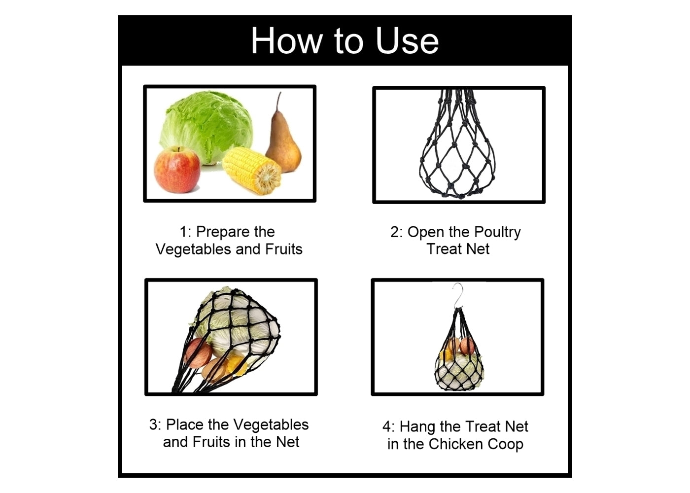 Stockshop - Hanging Poultry Treat Net - Buy Online SPR Centre UK