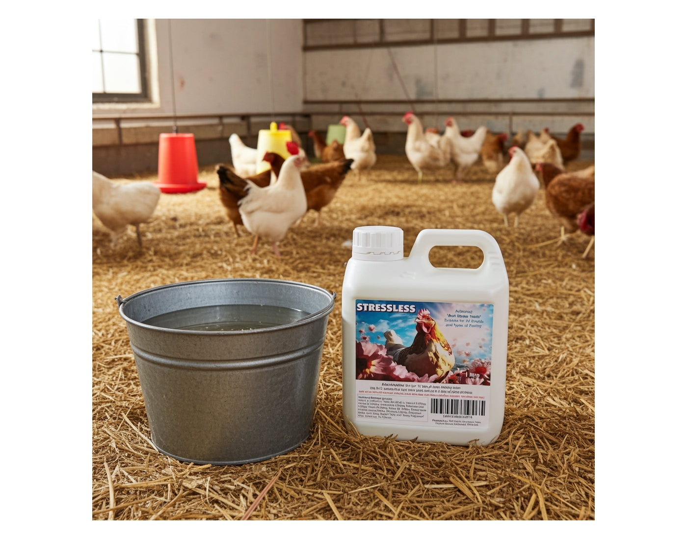 Stressless Poultry Tonic | Anti-Stress Chicken Supplement - Buy Online SPR Centre UK