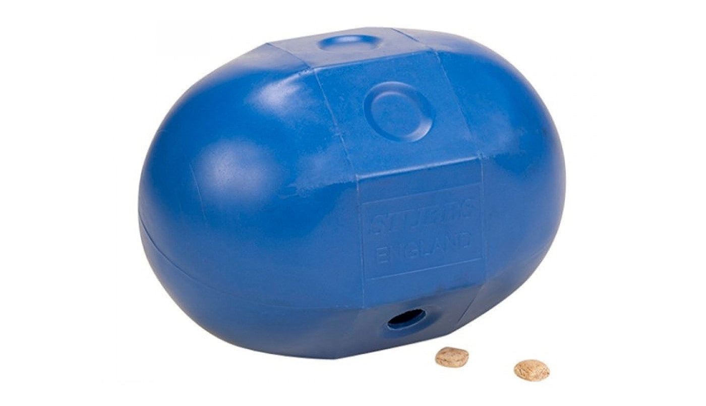 Stubbs Rock ’n’ Roll Ball (Blue) | Horse Treat Toy - Buy Online SPR Centre UK