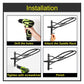 Stubbs - Standard Saddle Rack S17 (Black) - Buy Online SPR Centre UK