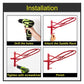 Stubbs - Standard Saddle Rack S17 (Red) - Buy Online SPR Centre UK