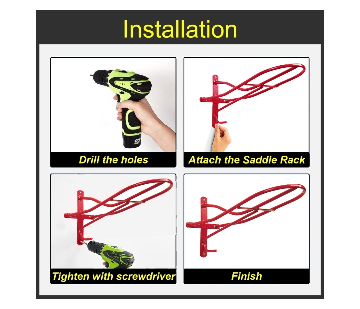 Stubbs - Standard Saddle Rack S17 (Red) - Buy Online SPR Centre UK