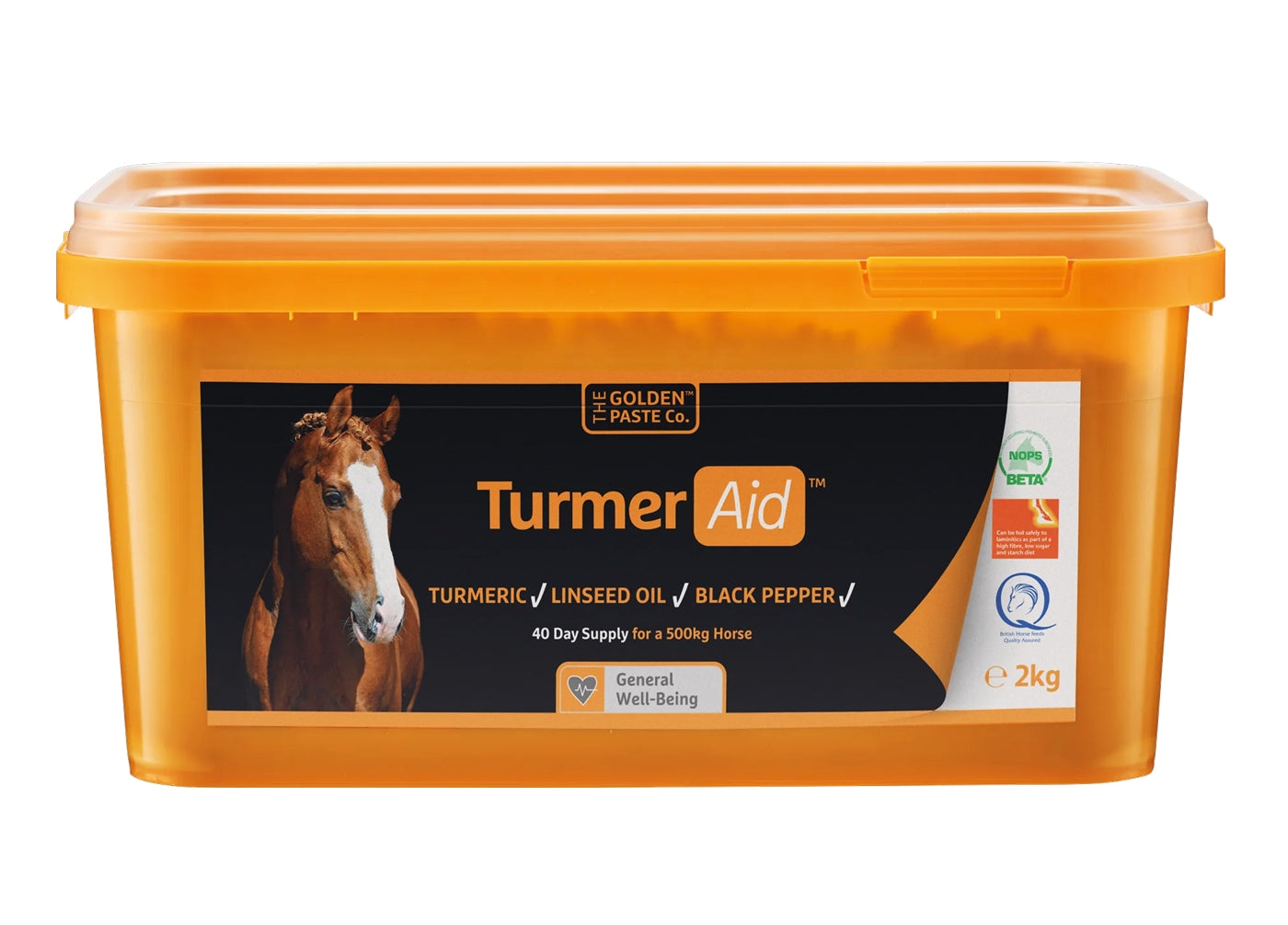 The Golden Paste Company - TurmerAid 2kg | Horse Care - Buy Online SPR Centre UK