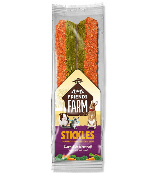 Supreme Tiny Friends Farm - Stickles with Carrot & Broccoli - Buy Online SPR Centre UK