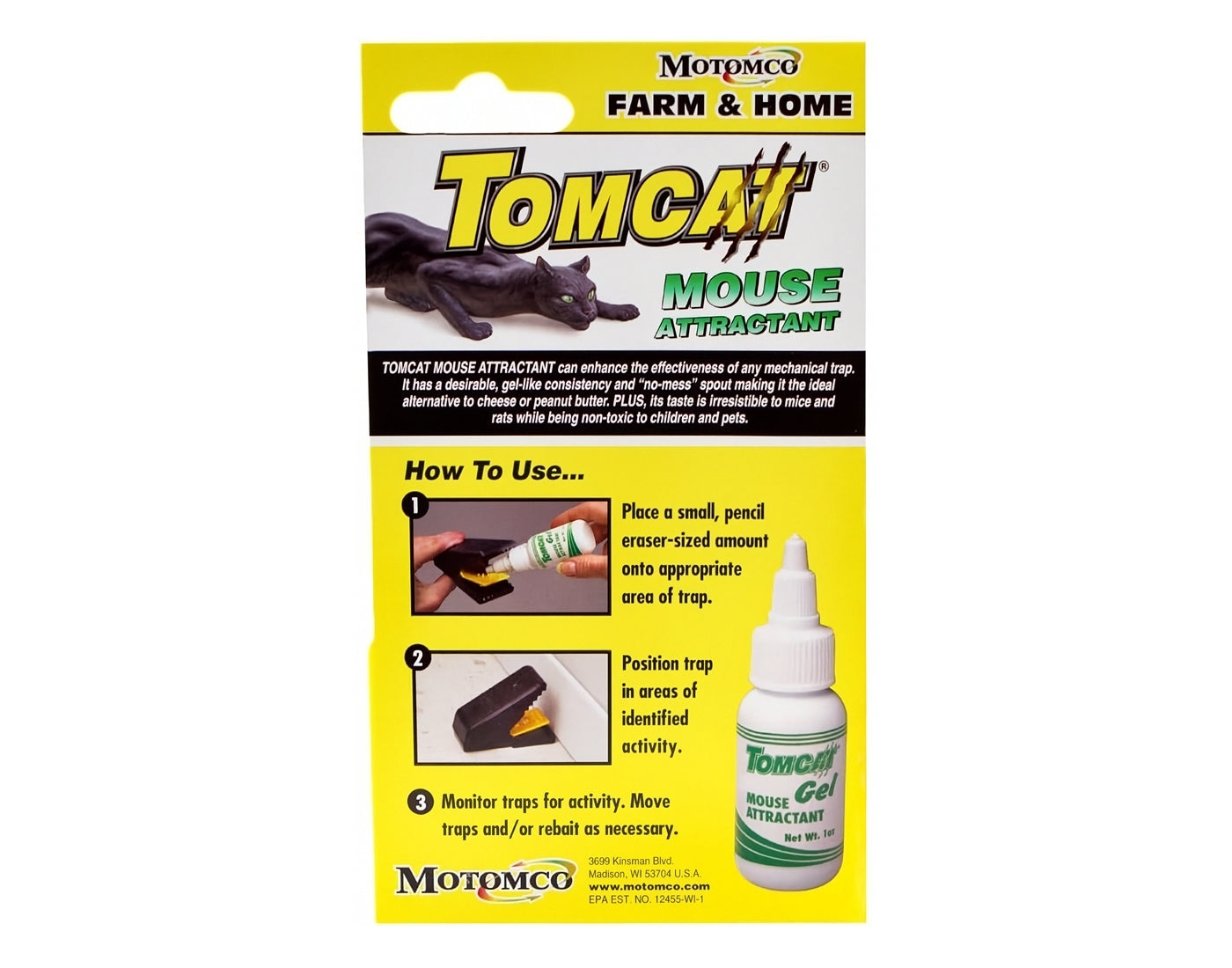 Tomcat - Mouse Attractant Gel - Buy Online SPR Centre UK