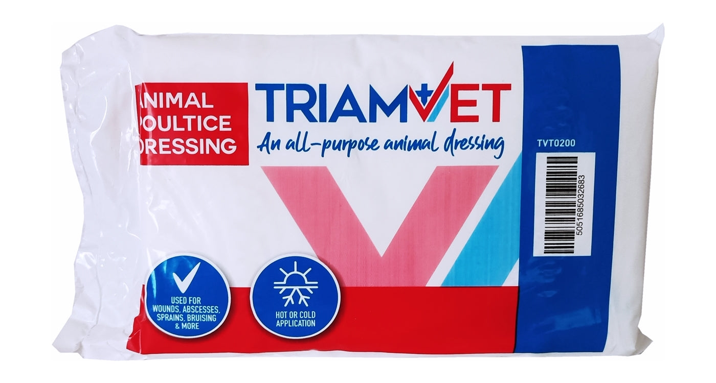 Triamvet - All Purpose Animal Poultice Dressing | Animal Care - Buy Online SPR Centre UK