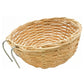 Trixie - Natural Wicker Canary Nest Pan - Buy Online SPR Centre UK