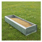 Galvanised Feed Trough for Poultry & Pigeons - Buy Online SPR Centre UK