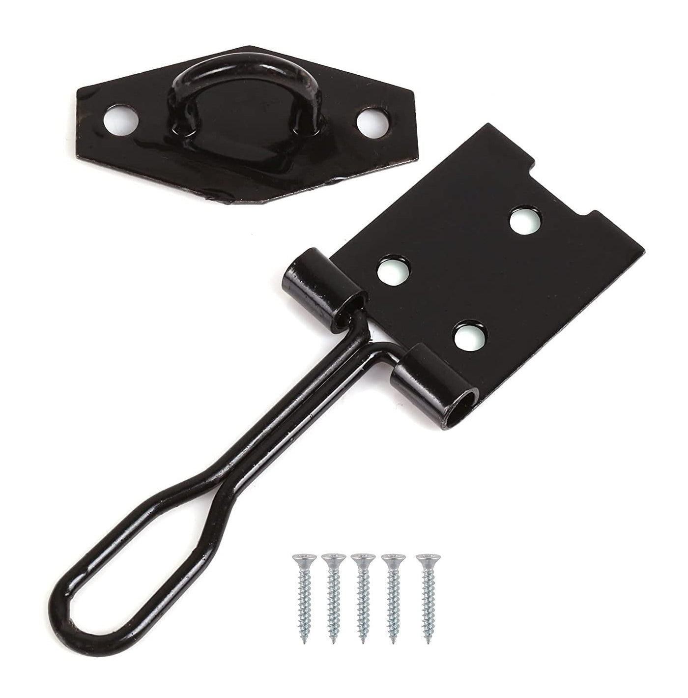 Unifix - Hasp and Staple 100mm (Black) - Buy Online SPR Centre UK