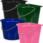 V-Plast - Flat Backed 15L Bucket (Various Colours) - Buy Online SPR Centre UK