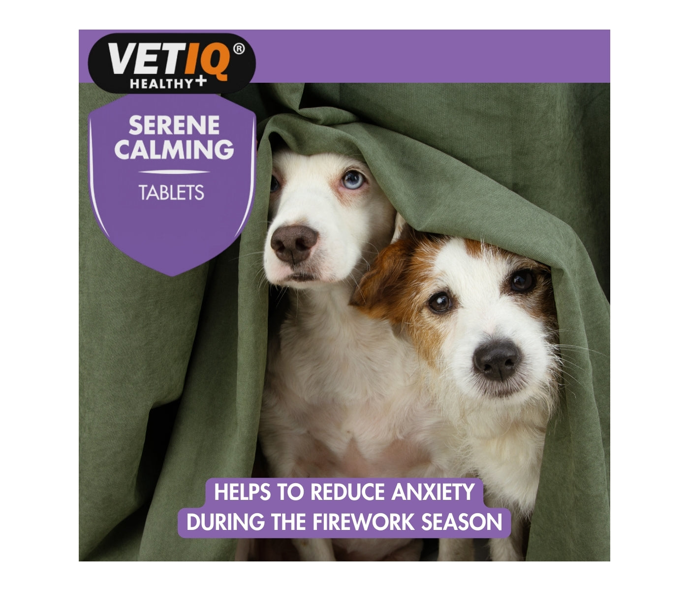 VETIQ - Serene Calming Tablets for Cats & Dogs - 120 tablets - Buy Online SPR Centre UK