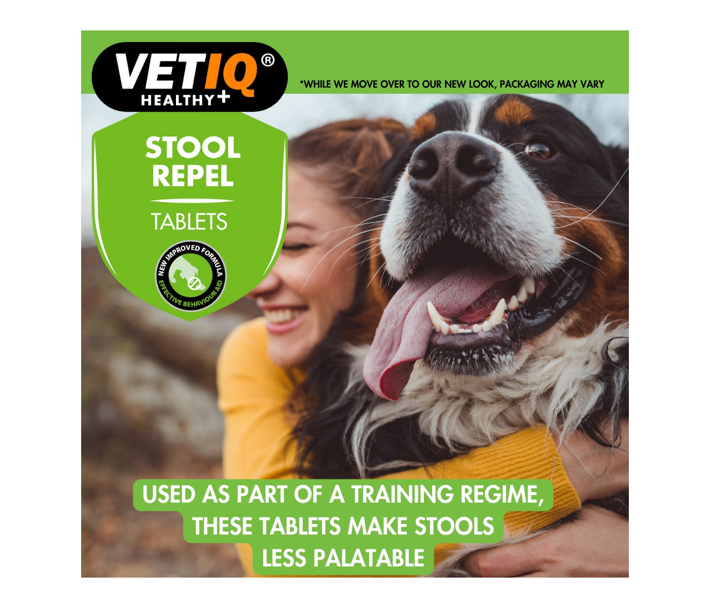 VETIQ - Stool Repel Tablets - Buy Online SPR Centre UK