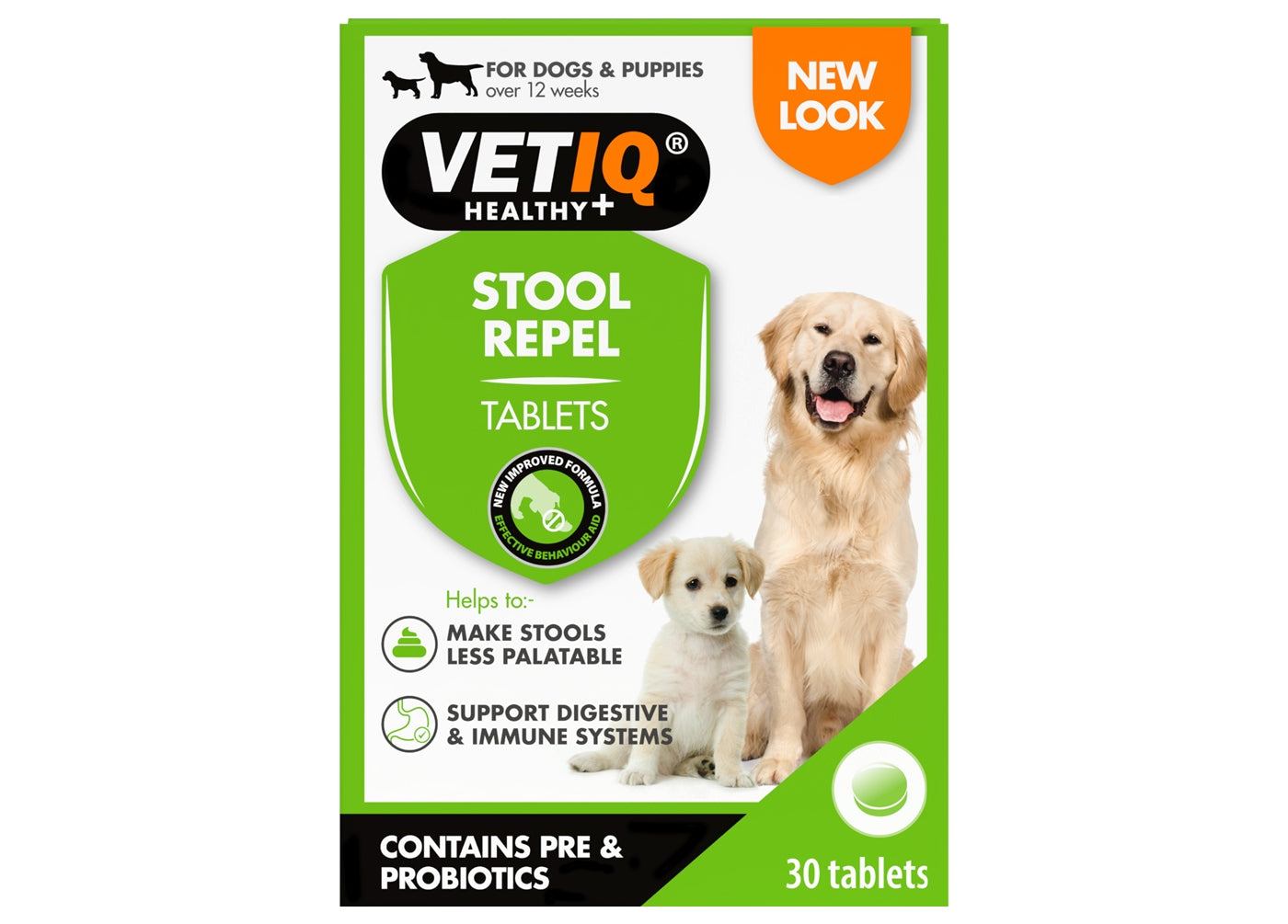 VETIQ - Stool Repel Tablets - Buy Online SPR Centre UK