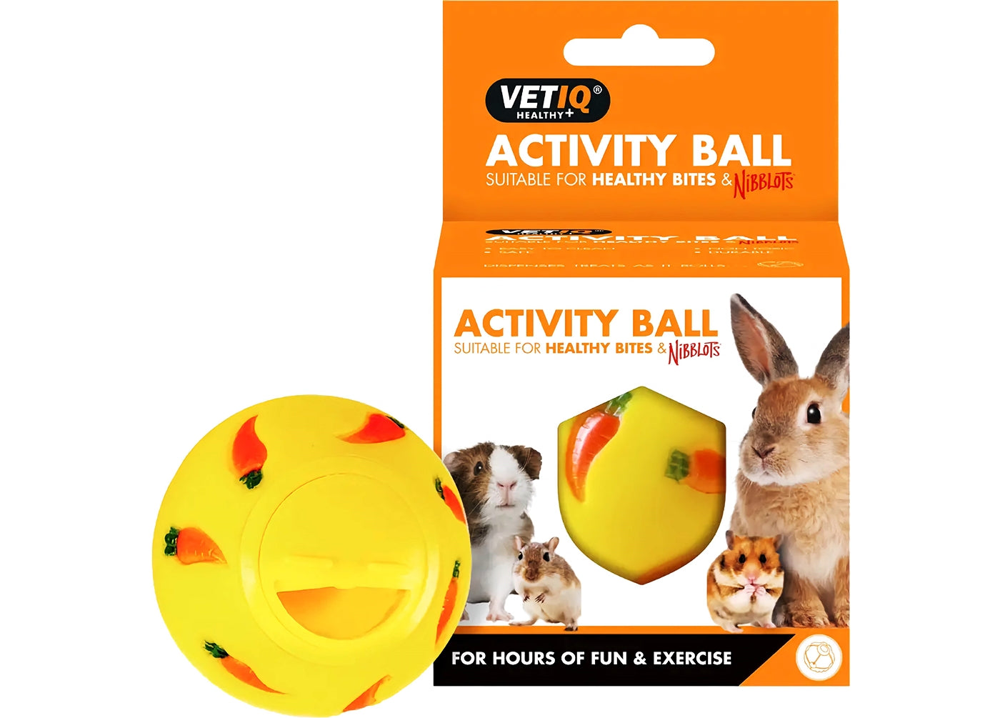 Vet IQ - Activity Ball For Small Animals - Buy Online SPR Centre UK