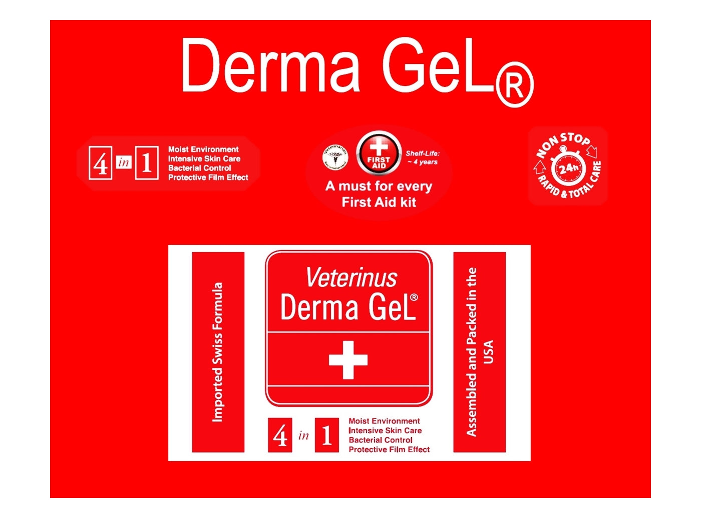 Veterinus Derma GeL 100ml - Buy Online SPR Centre UK