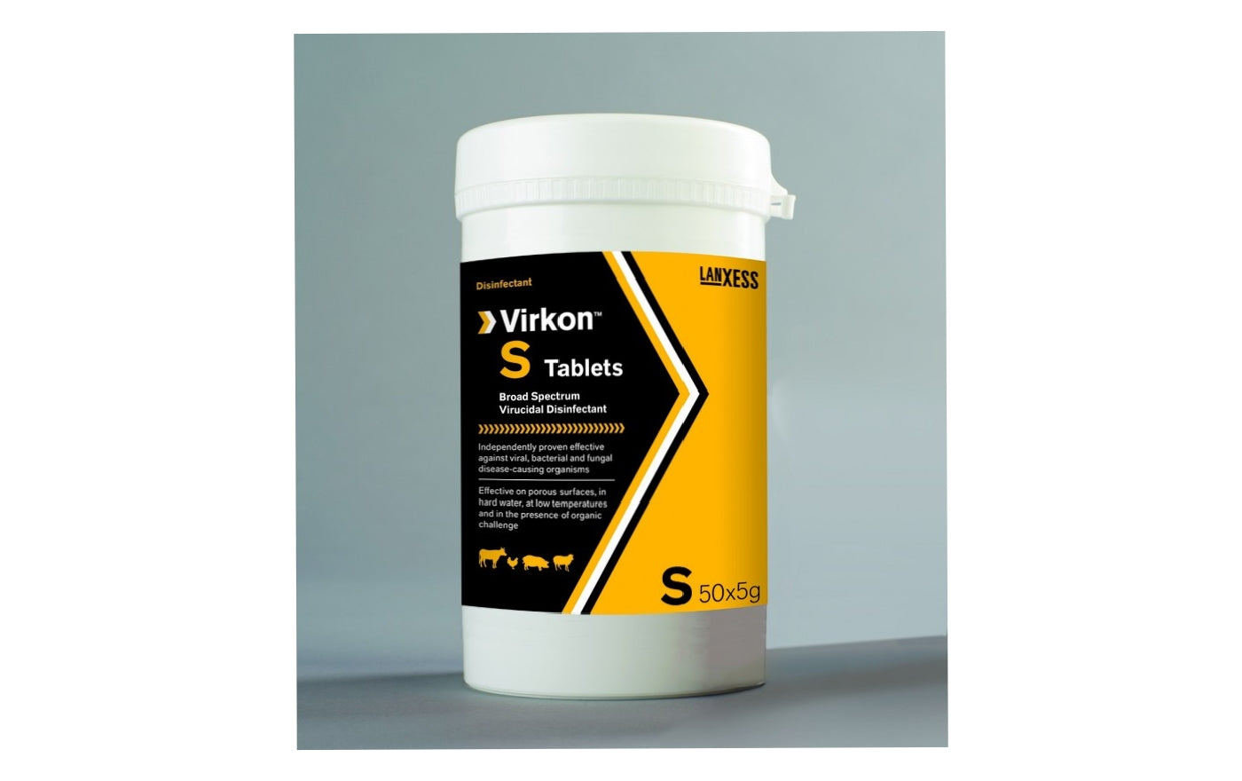 Virkon S - Disinfectant Tablets (50 x 5g Tablets) - Buy Online SPR Centre UK