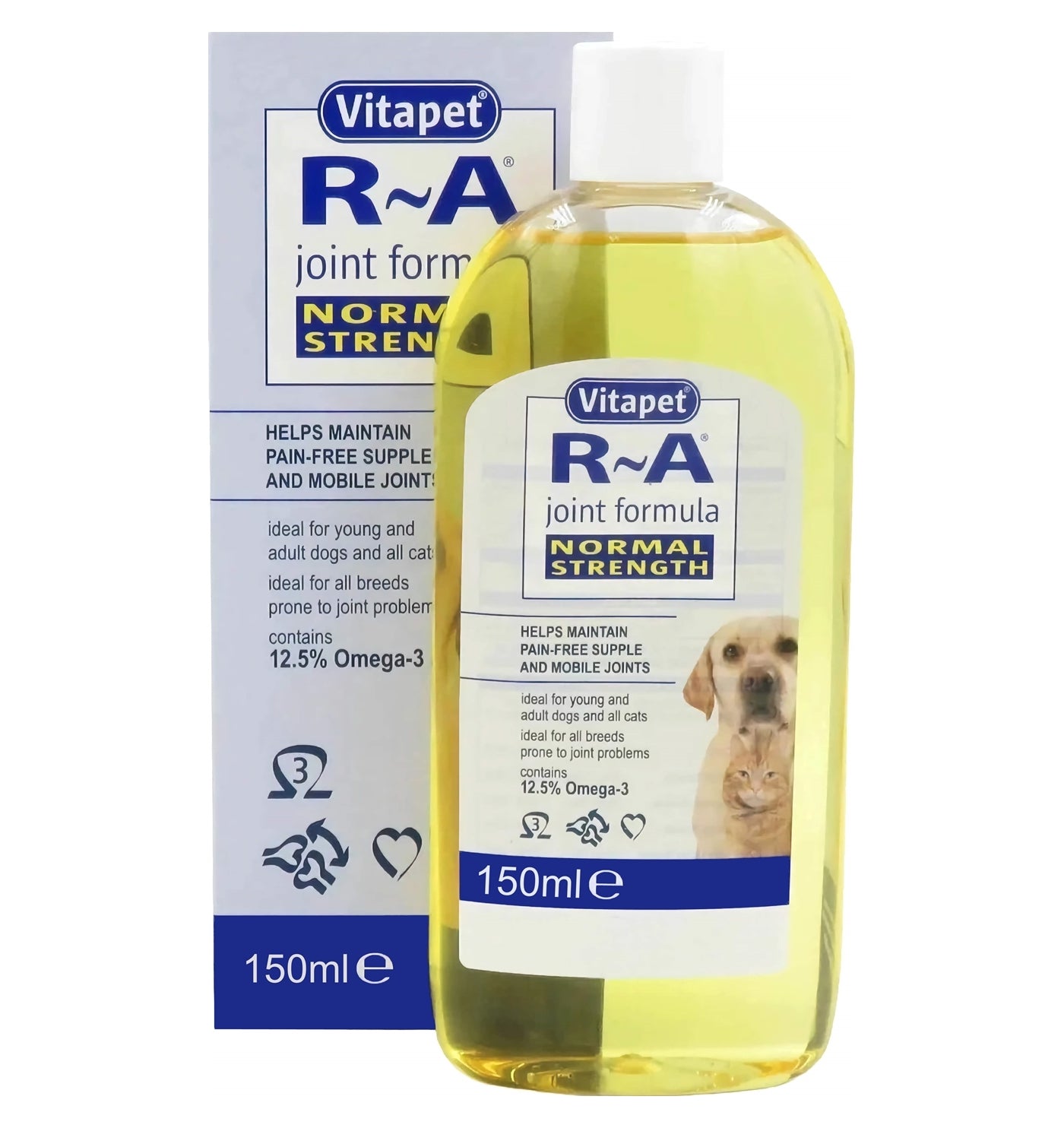 Vitapet R-A Joint Formula for Cats & Dogs (Normal Strength) 150ml - Buy Online SPR Centre UK