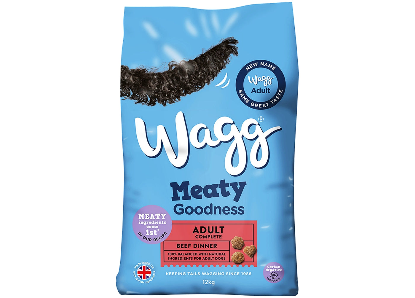 Wagg - Complete Adult Dog Food - Beef Dinner - Buy Online SPR Centre UK