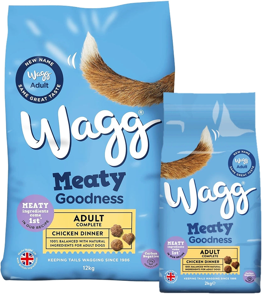Wagg - Complete Adult Dog Food - Chicken Dinner - Buy Online SPR Centre UK