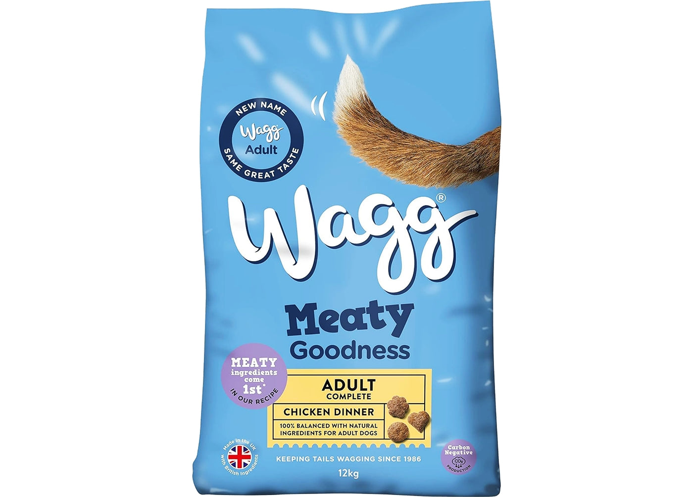 Wagg - Complete Adult Dog Food - Chicken Dinner - Buy Online SPR Centre UK