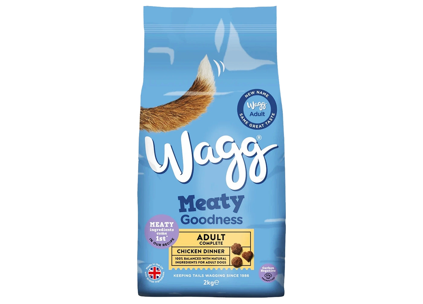 Wagg - Complete Adult Dog Food - Chicken Dinner - Buy Online SPR Centre UK