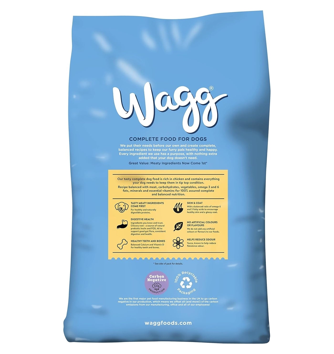 Wagg - Complete Adult Dog Food - Chicken Dinner - Buy Online SPR Centre UK