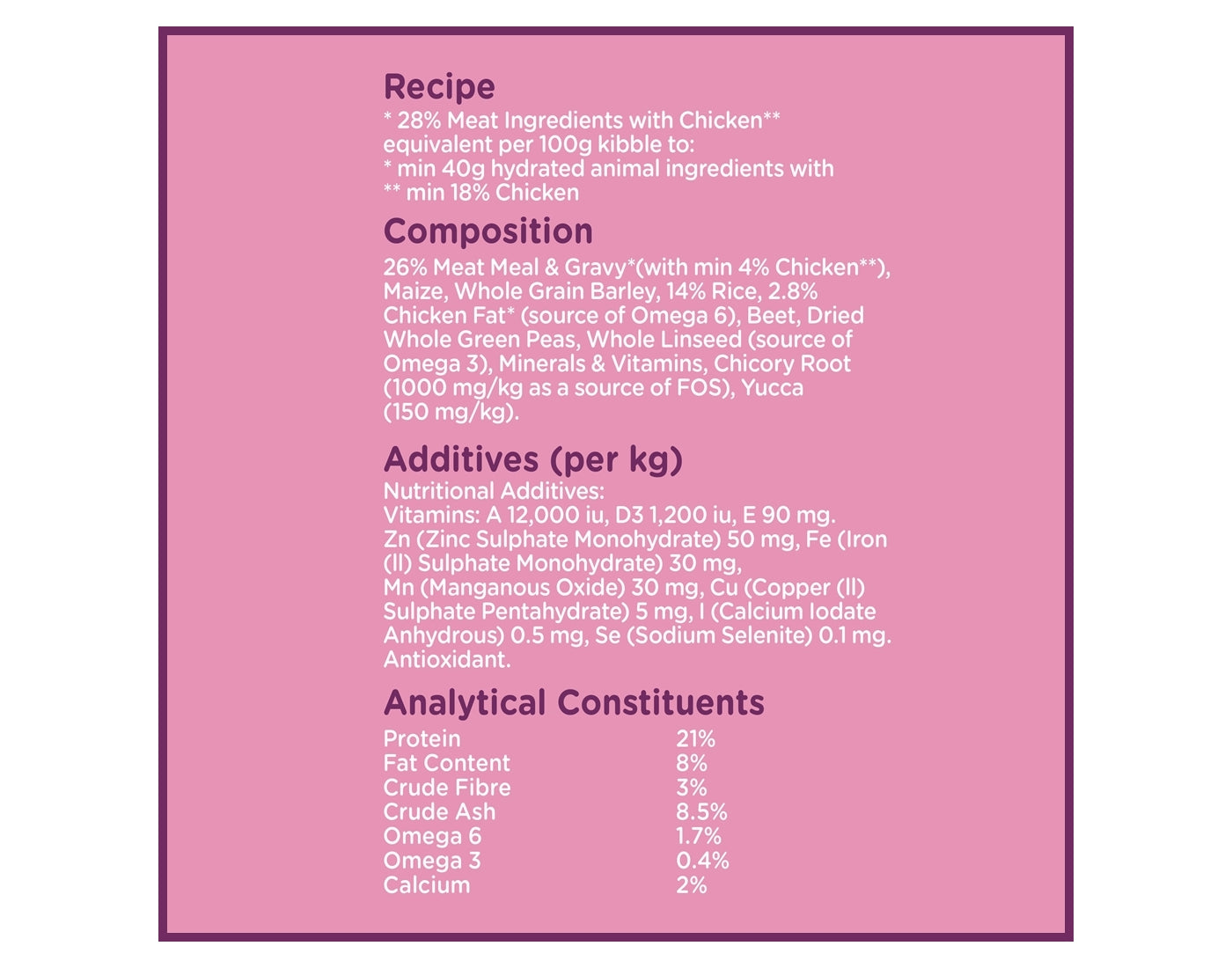 Wagg - Complete Wheat Free Dog Food with Chicken & Rice 2kg - Buy Online SPR Centre UK