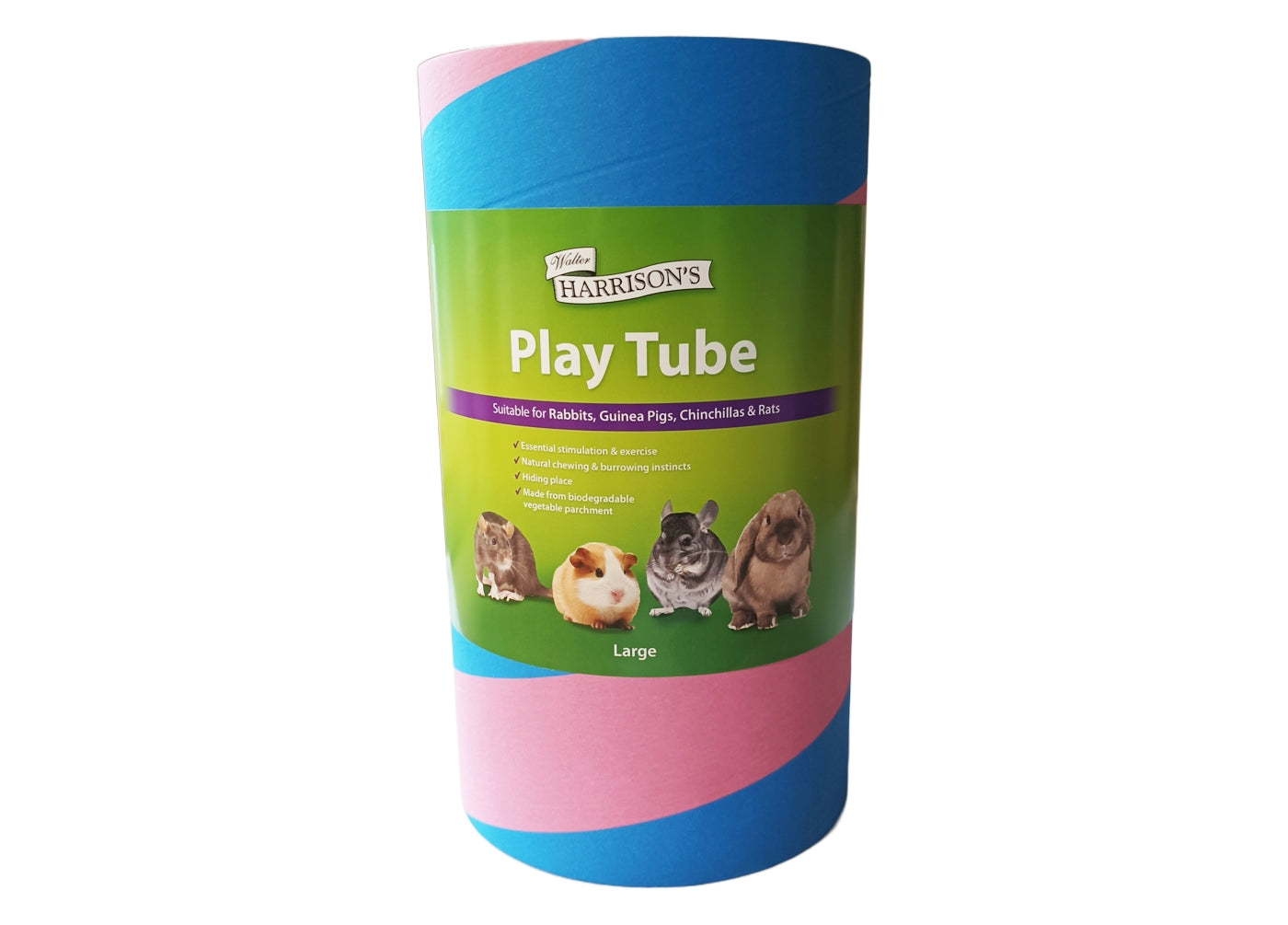 Walter Harrison's - Small Animal Play Tube (Large) - Buy Online SPR Centre UK