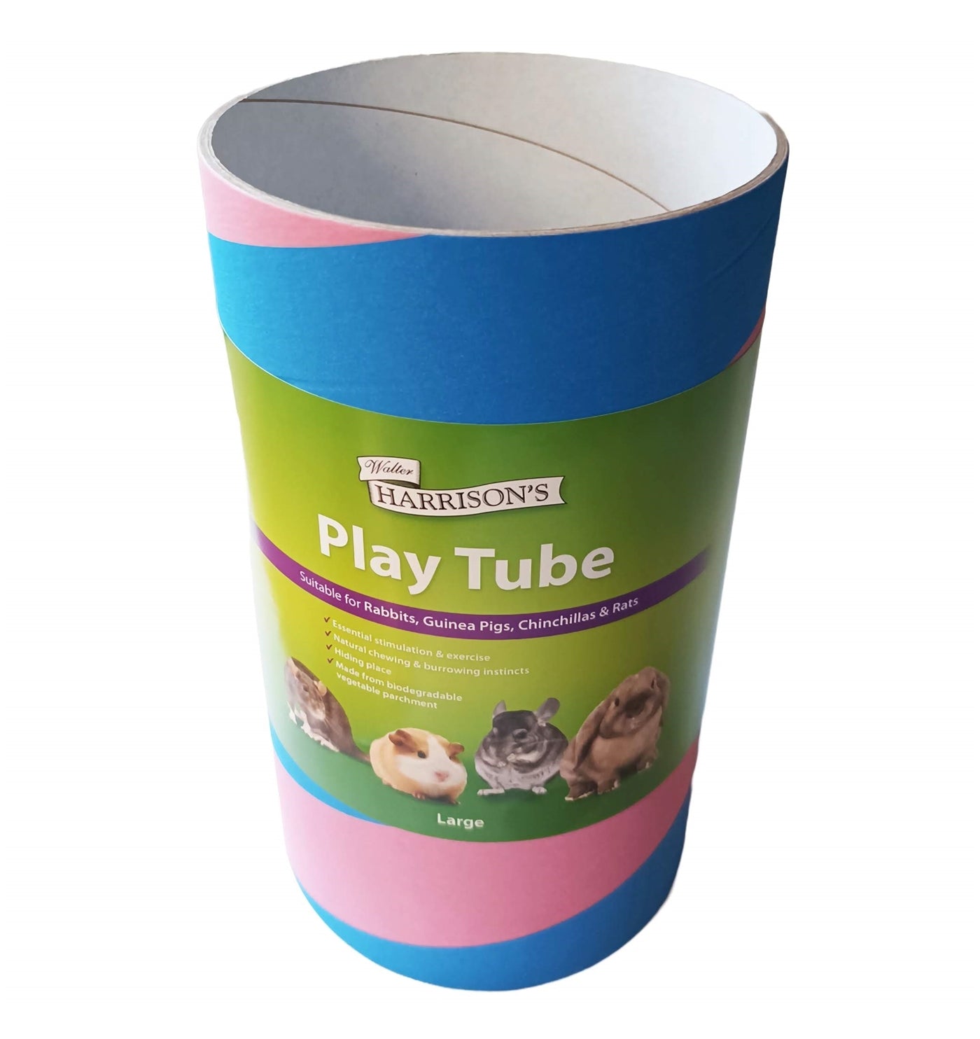 Walter Harrison's - Small Animal Play Tube (Large) - Buy Online SPR Centre UK