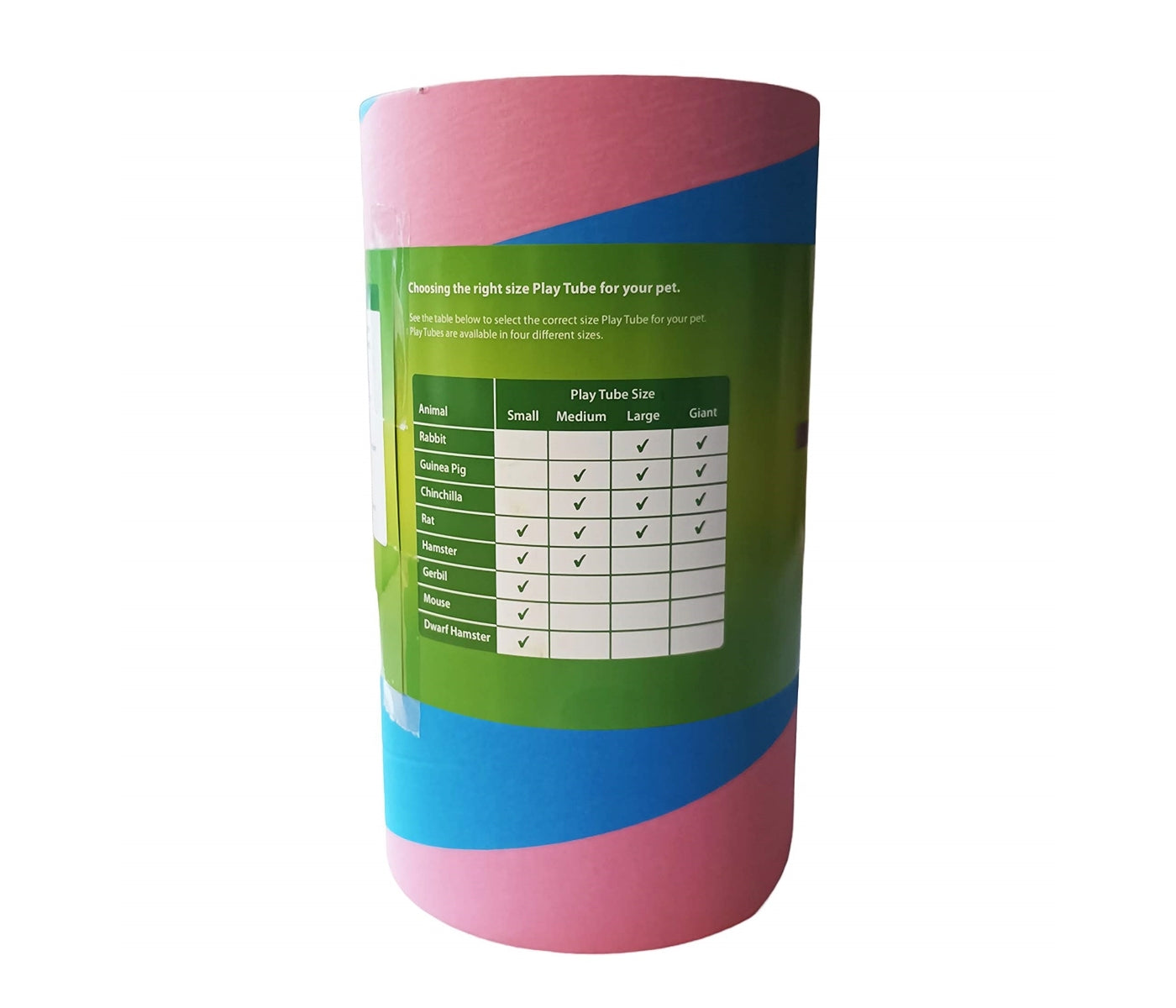 Walter Harrison's - Small Animal Play Tube (Large) - Buy Online SPR Centre UK