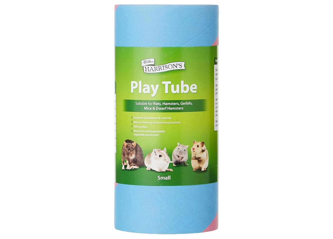 Walter Harrison's - Small Animal Play Tube (Small) - Buy Online SPR Centre UK