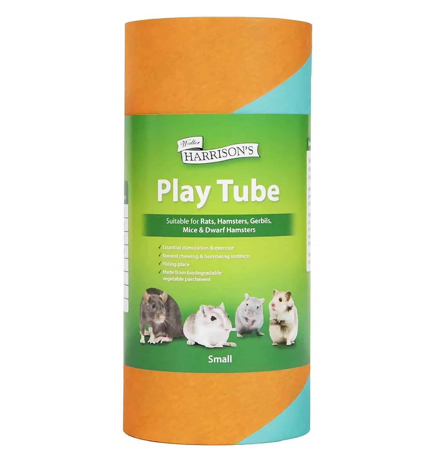 Walter Harrison's - Small Animal Play Tube (Small) - Buy Online SPR Centre UK