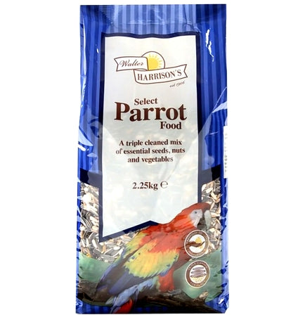 Walter Harrisons - Select Parrot Food 2.25kg - Buy Online SPR Centre UK