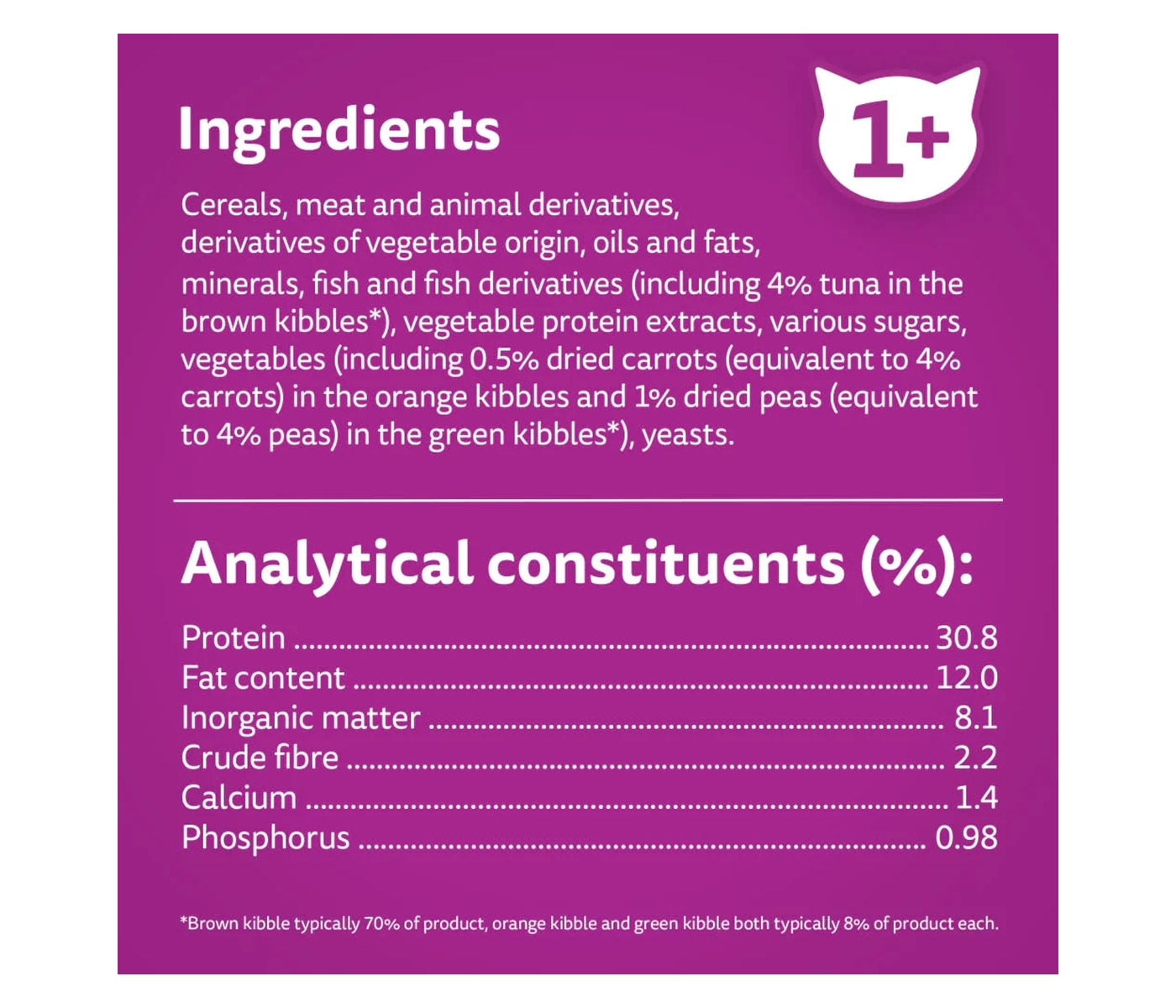 Whiskas - Adult Dry Cat Food with Tuna 1.9kg - Buy Online SPR Centre UK