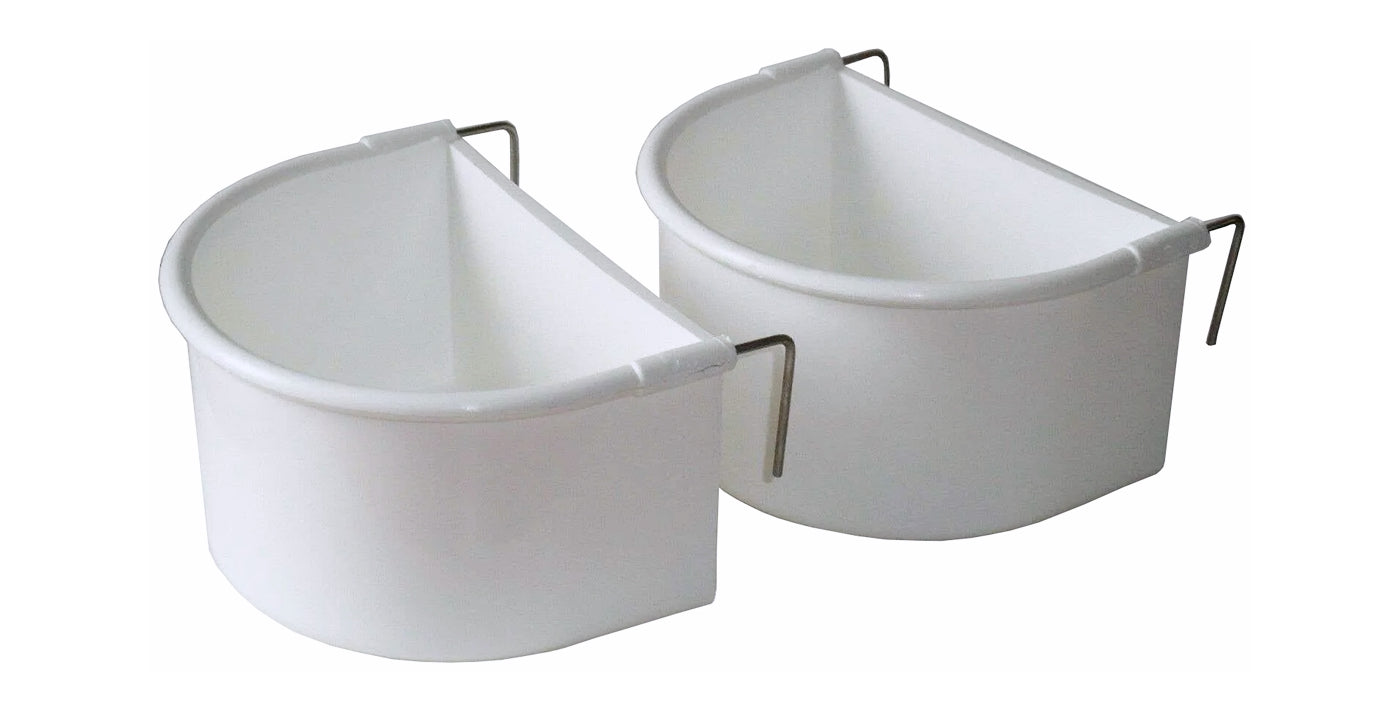 White Plastic Hook On Galley Pots - Buy Online SPR Centre UK