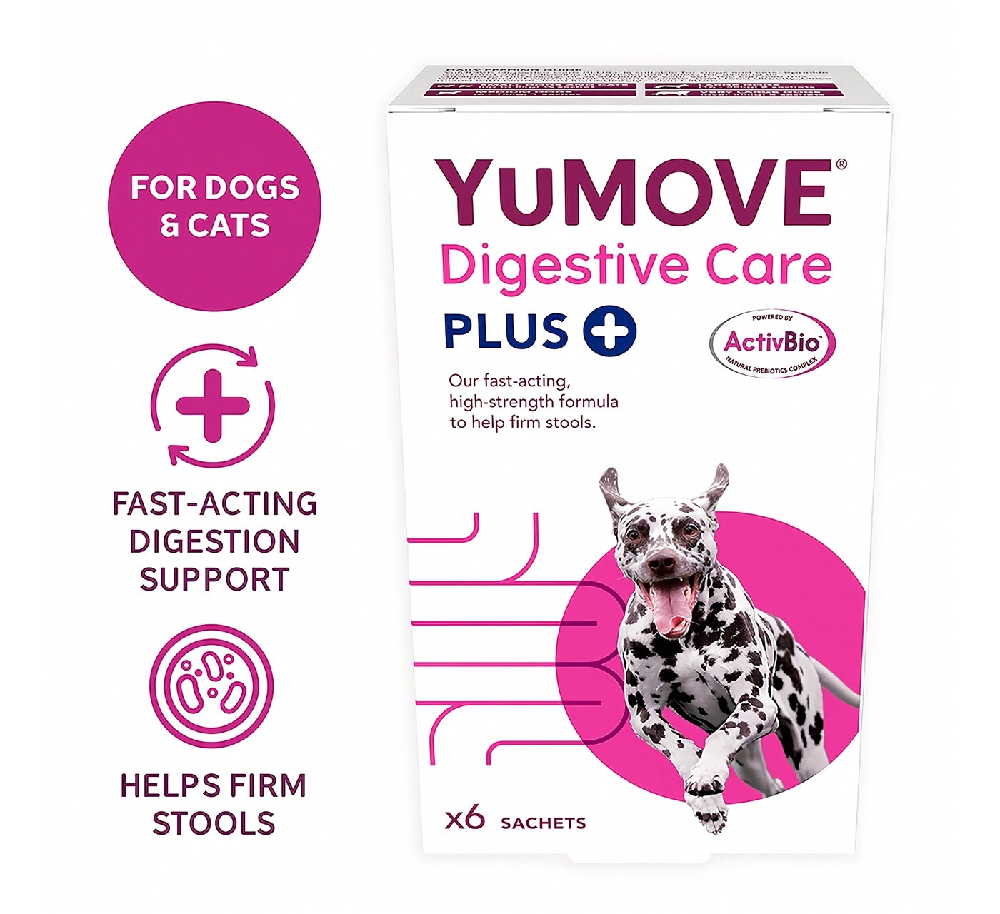 YuMOVE - Digestive Care PLUS for Dogs & Cats - 6 Sachets - Buy Online SPR Centre UK