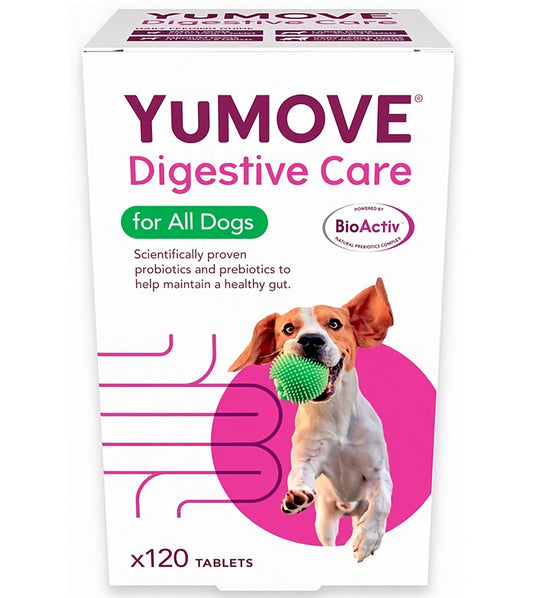 YuMOVE - Digestive Care for All Dogs 120 Tablets - Buy Online SPR Centre UK
