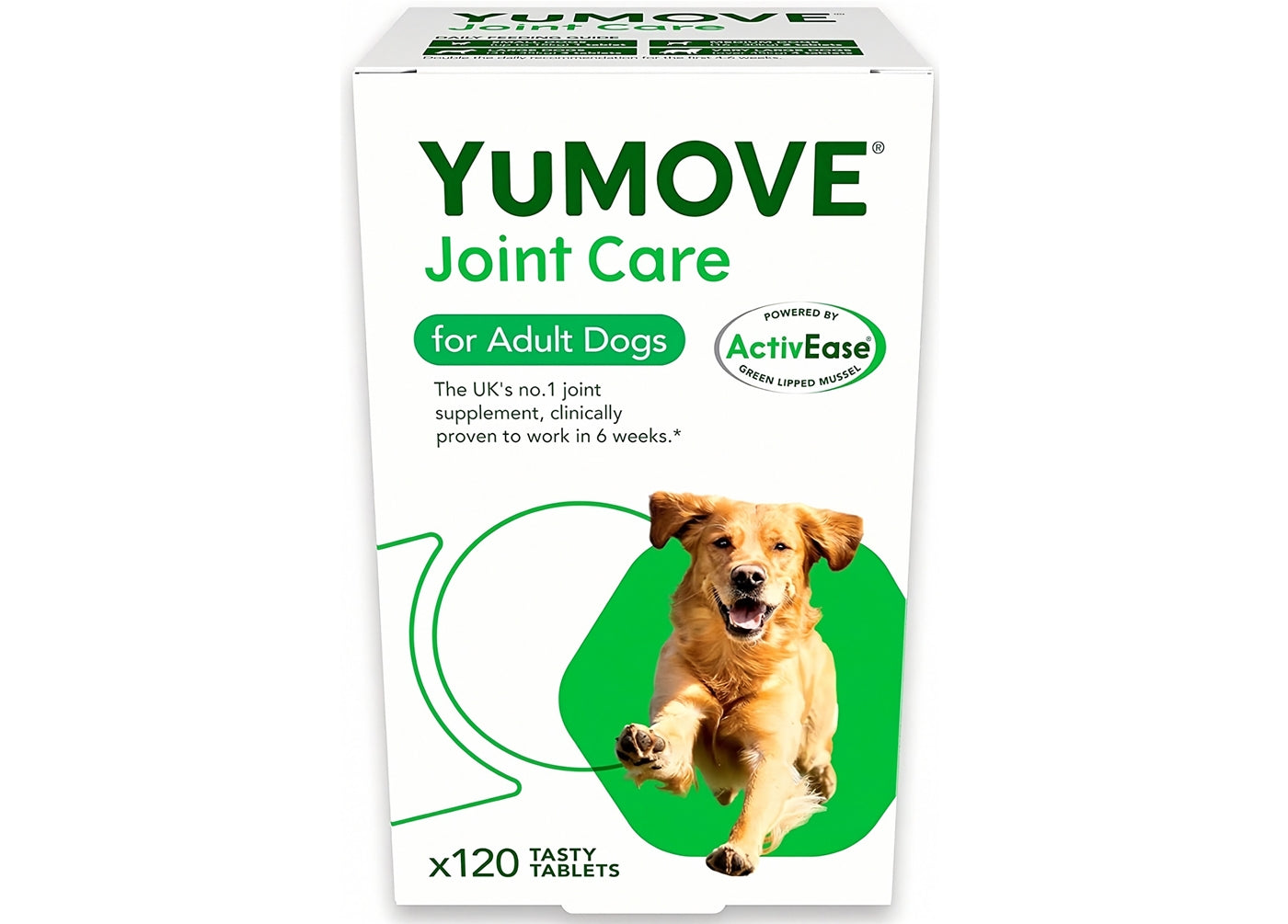 YuMOVE - Joint Care for Adult Dogs 120 Tablets - Buy Online SPR Centre UK
