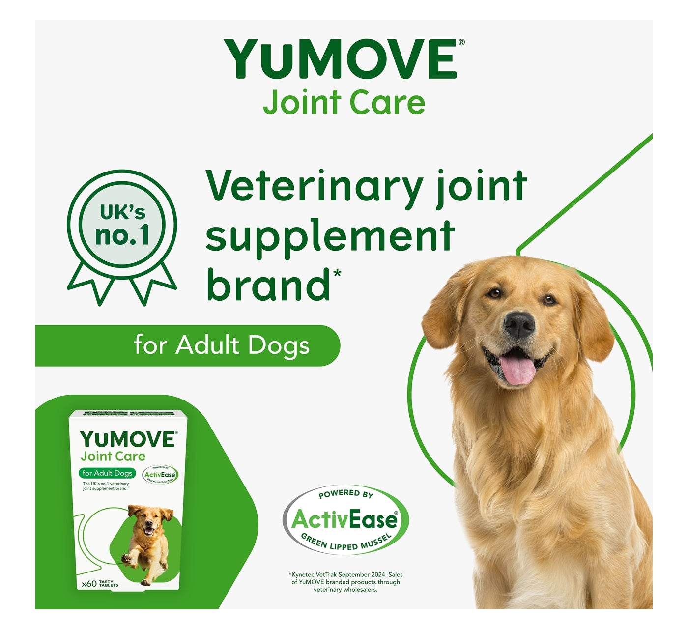 YuMOVE - Joint Care for Adult Dogs (60 Tablets) - Buy Online SPR Centre UK
