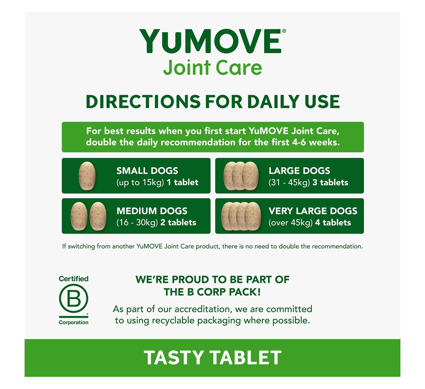 YuMOVE - Joint Care for Adult Dogs (60 Tablets) - Buy Online SPR Centre UK