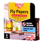 Zero In - Fly Papers (4 Pack) | Fly Traps - Buy Online SPR Centre UK