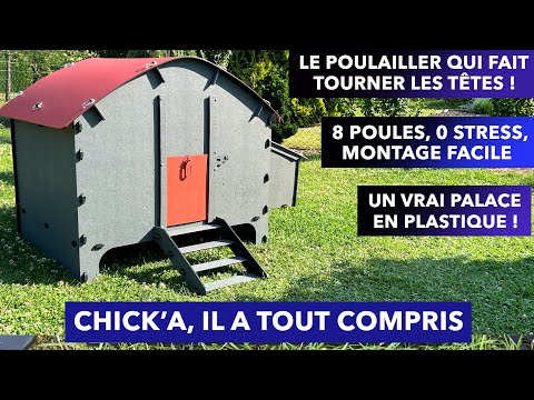 Chick'A - Harmony Chicken Coop - Suitable for 8 Chickens - Buy Online SPR Centre UK