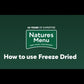 Natures Menu - Raw Boost with Beef | Freeze Dried Dog Food - Buy Online SPR Centre UK