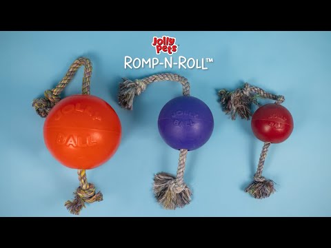 Jolly Pets - 'Romp-n-Roll' Jolly Ball (Blue) - Buy Online SPR Centre UK
