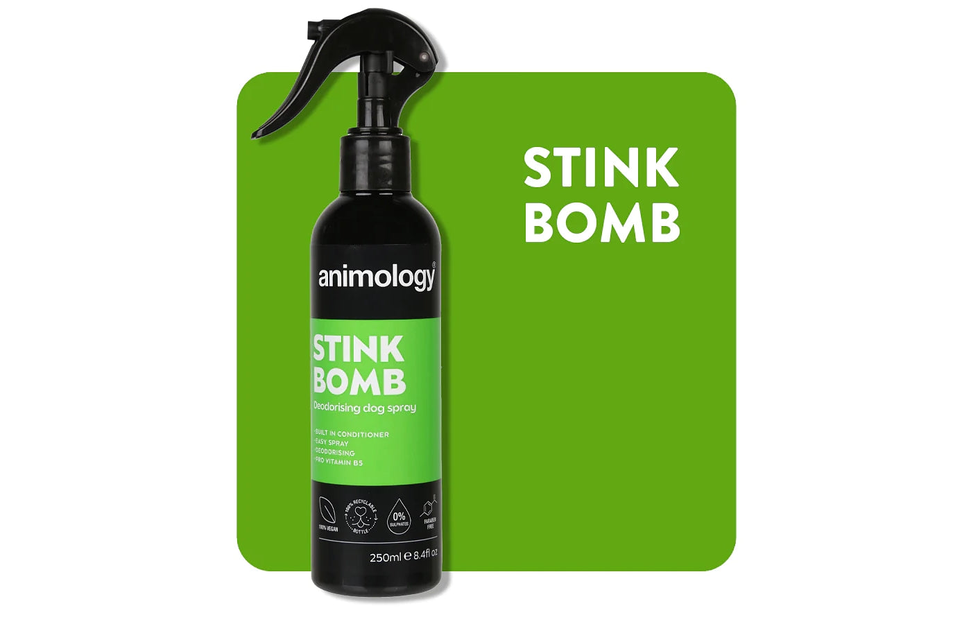 Animology - Stink Bomb Deodorising Dog Spray - 250ml