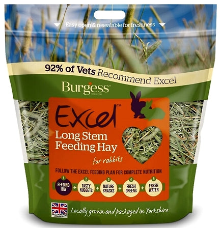 Burgess Excel - Long Stem Feeding Hay - 1kg