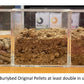 Burlybed Original Pellets 12kg - Miscanthus Animal Bedding - Buy Online SPR Centre UK