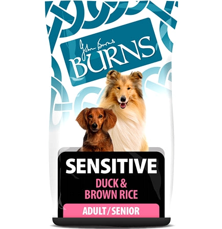 Burns - Sensitive Adult/Senior Dog Food (Duck & Brown Rice)